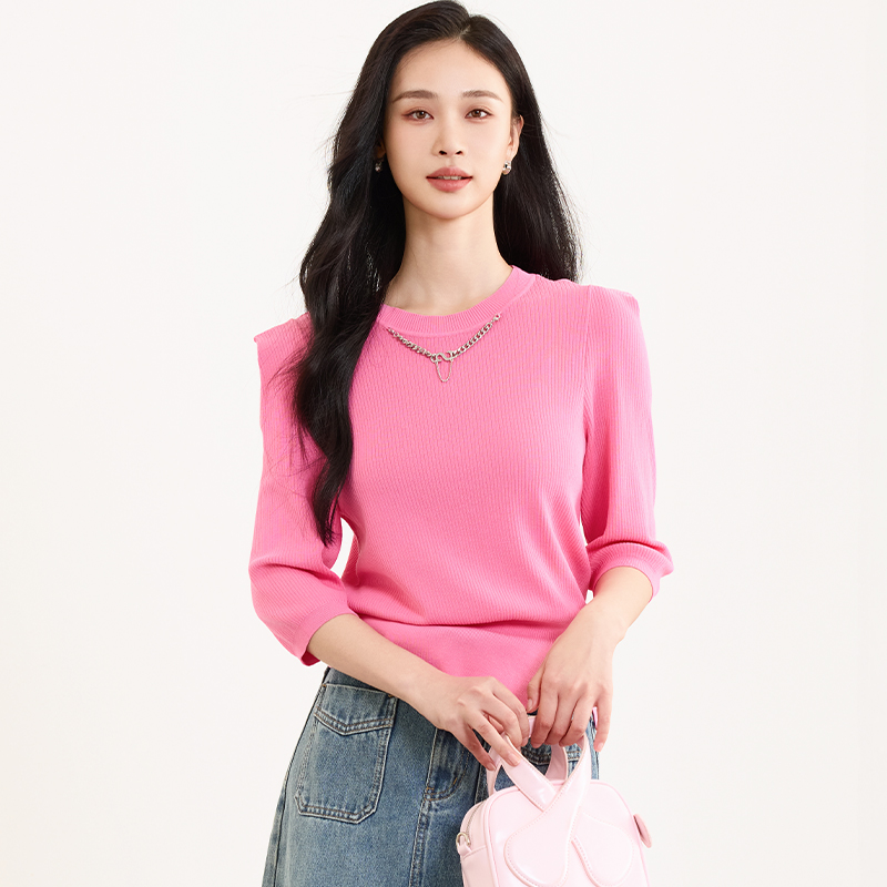 佳人苑毛衫女春季新款J415091