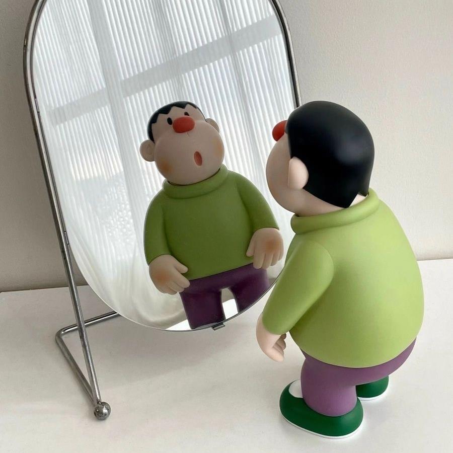 歪头胖虎大手办动漫客厅摆件玩偶玩具生日礼物家居摆件