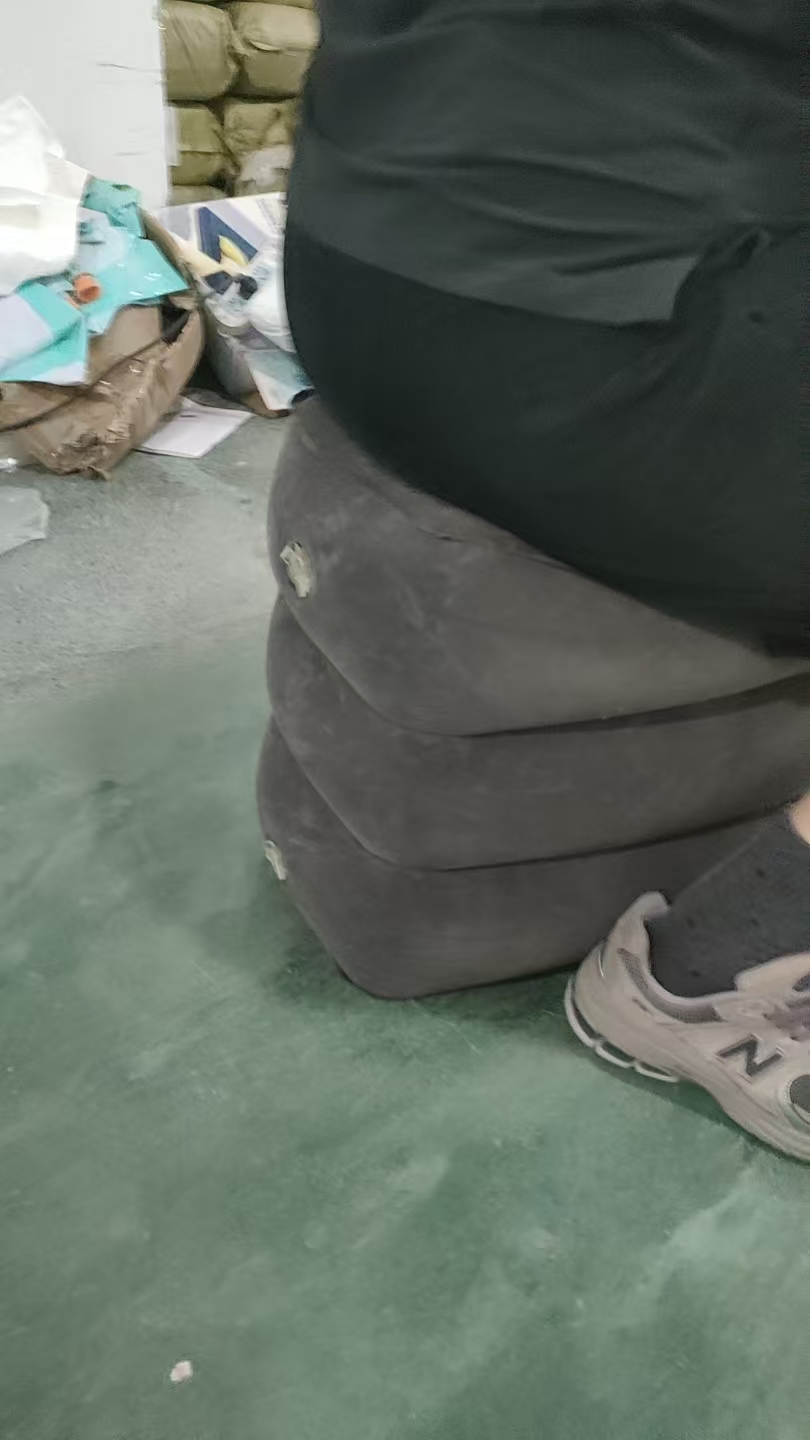 多色脚踩懒人沙发坐垫充气款