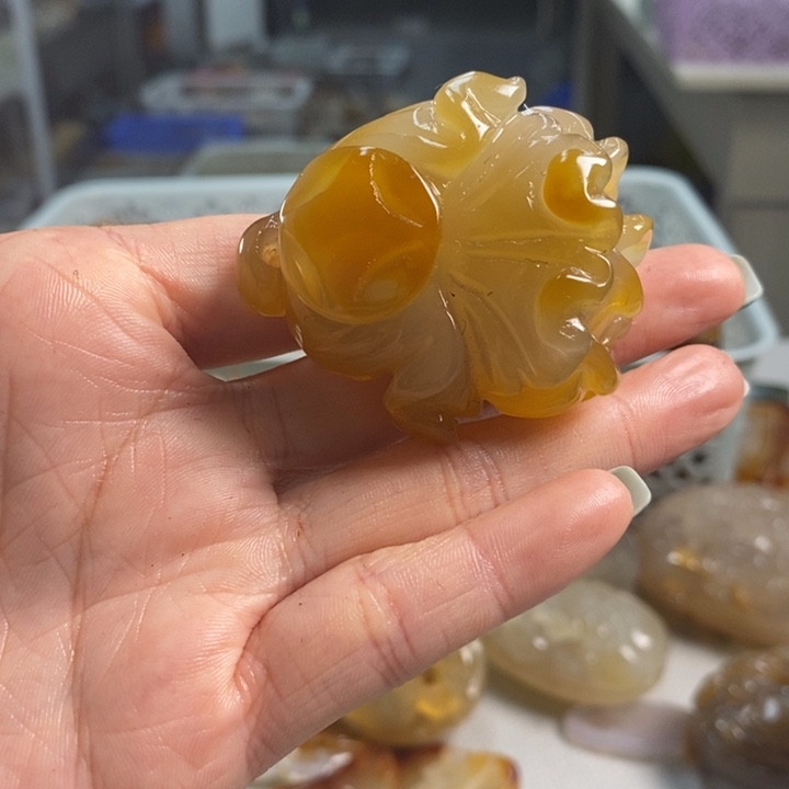 玛瑙/玉髓未镶嵌吊坠(不含链)