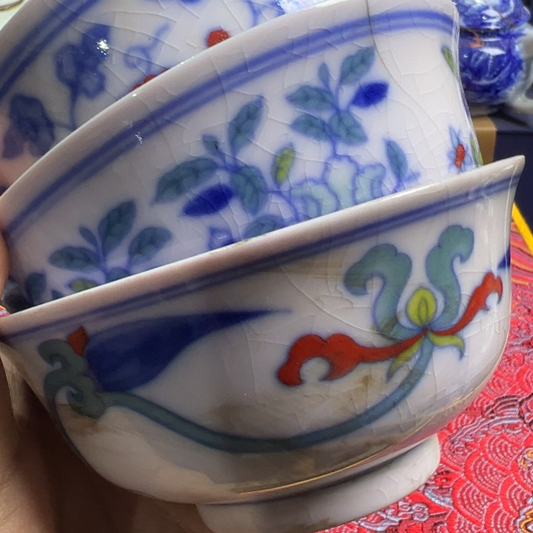 陶摆件景德镇陶瓷工艺品结缘一个