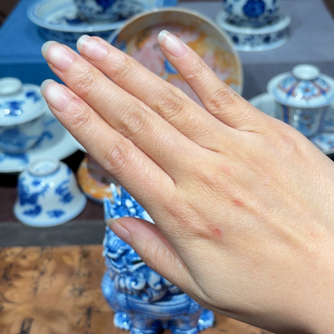 瓷片逐*景德镇纯手工手绘