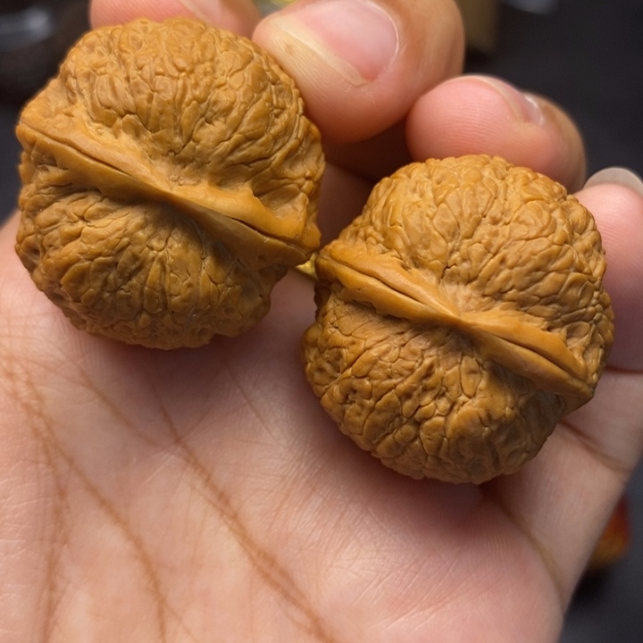 把件文玩核桃33尺蛇皮球