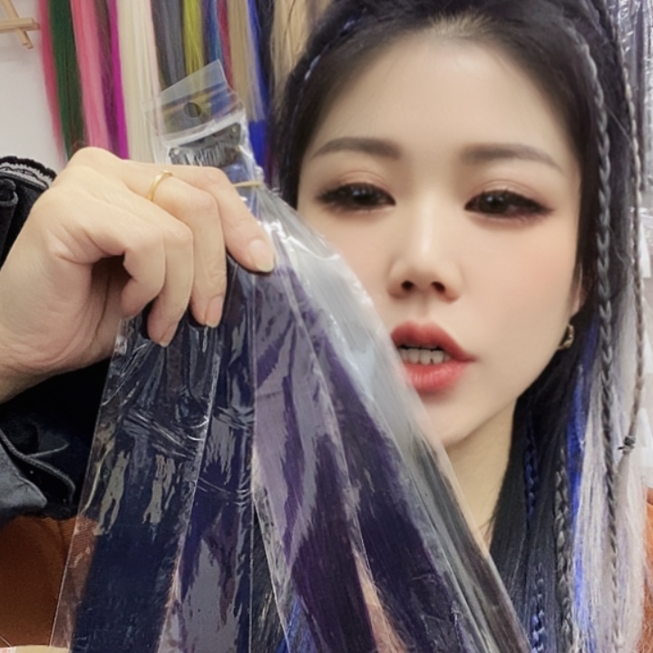 蛇***子皮质铁合金黑蓝黑灰黑紫各二d13