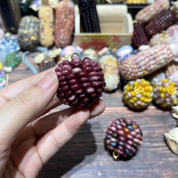 直播专用文玩玉米挂件一物一拍