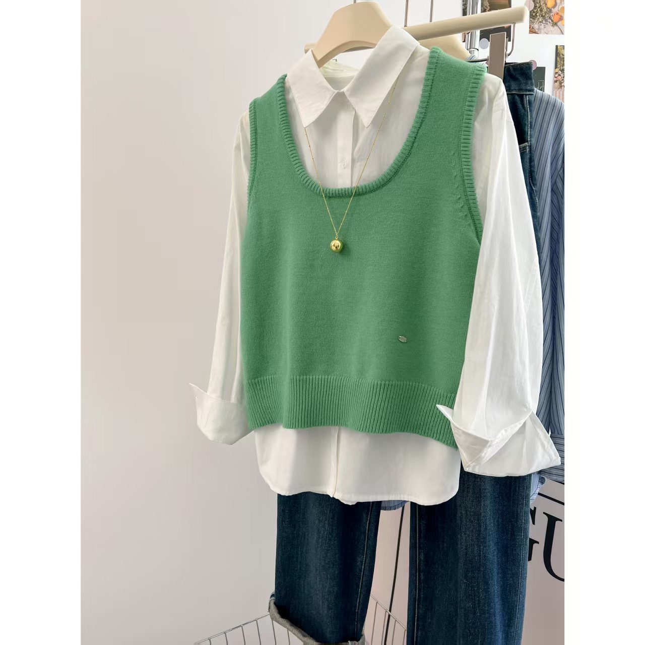 NO退NO换时尚马甲【601-650】开衫、套头、纯欲风