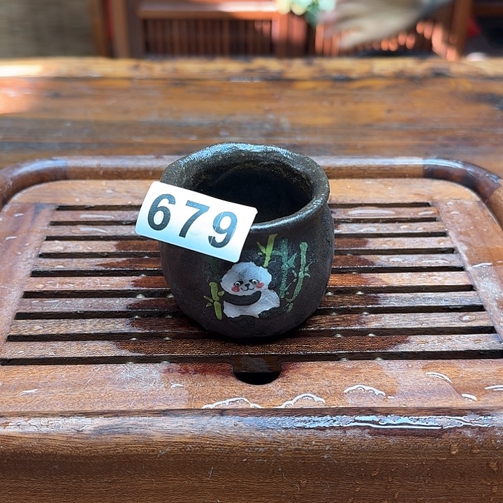 纯手工制作粗陶茶具