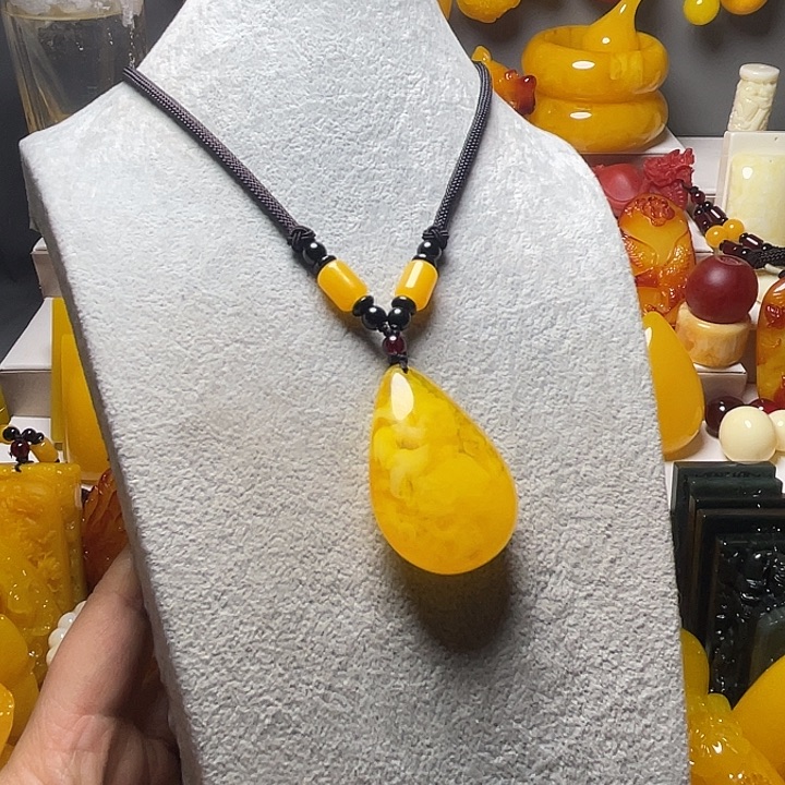 飘花水滴挂件 服饰配饰