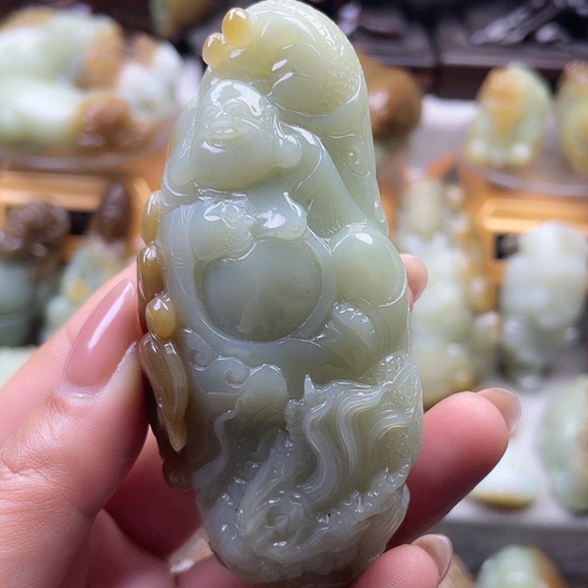 【闪购商品】和田玉未镶嵌挂件