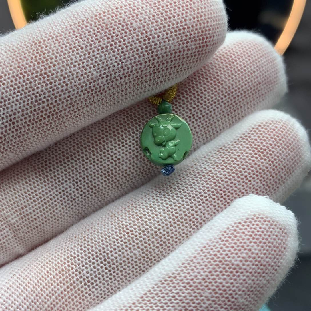 绿松石挂件未镶嵌