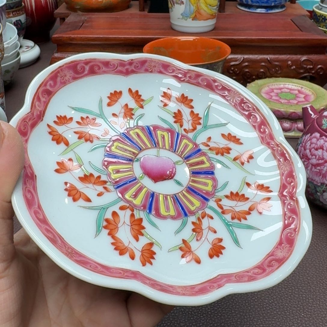 瓷片景德镇仿古手工制作精品展示