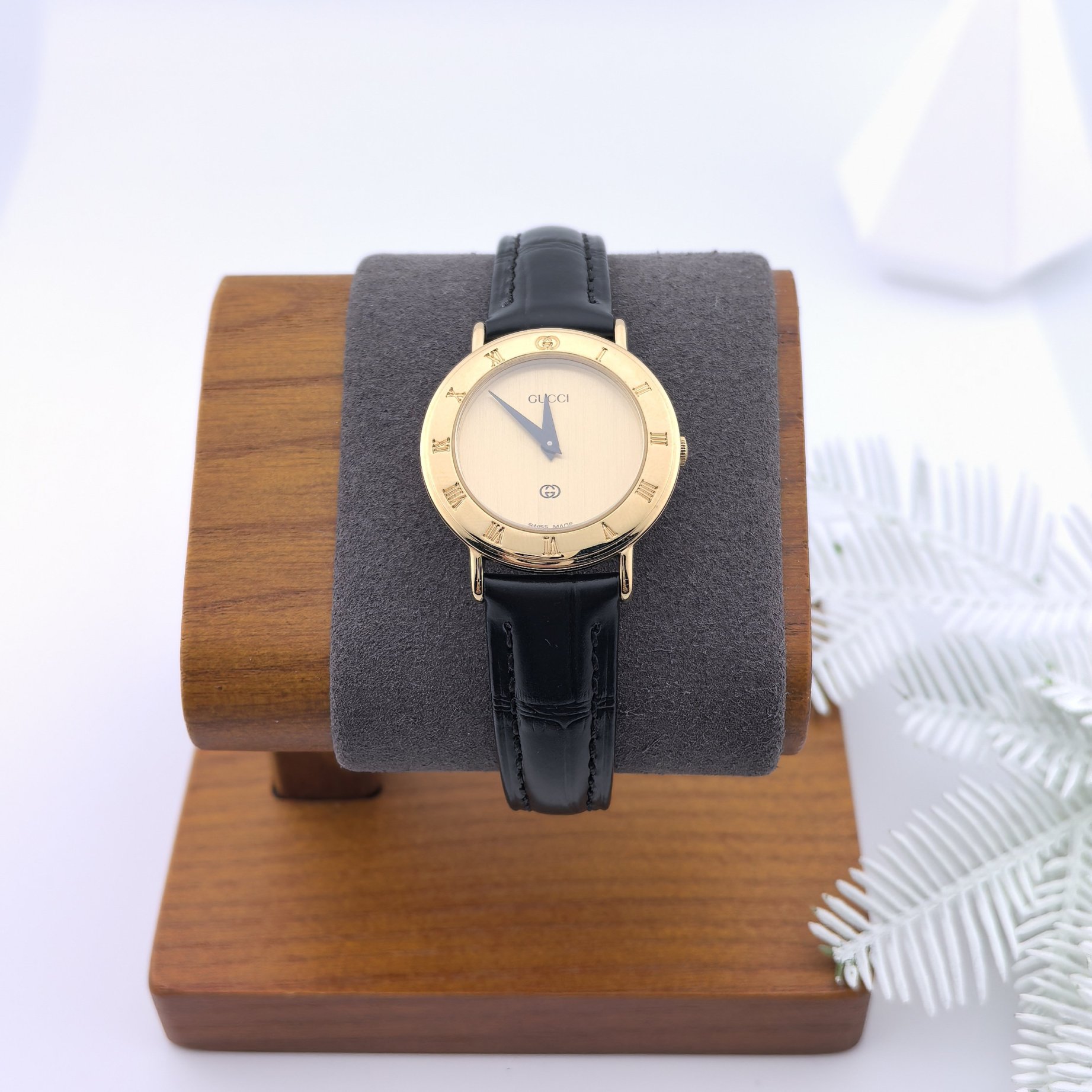 95新 GUCCI/古驰 【重庆中古谢漂亮】古驰手表/25.5mm/01433