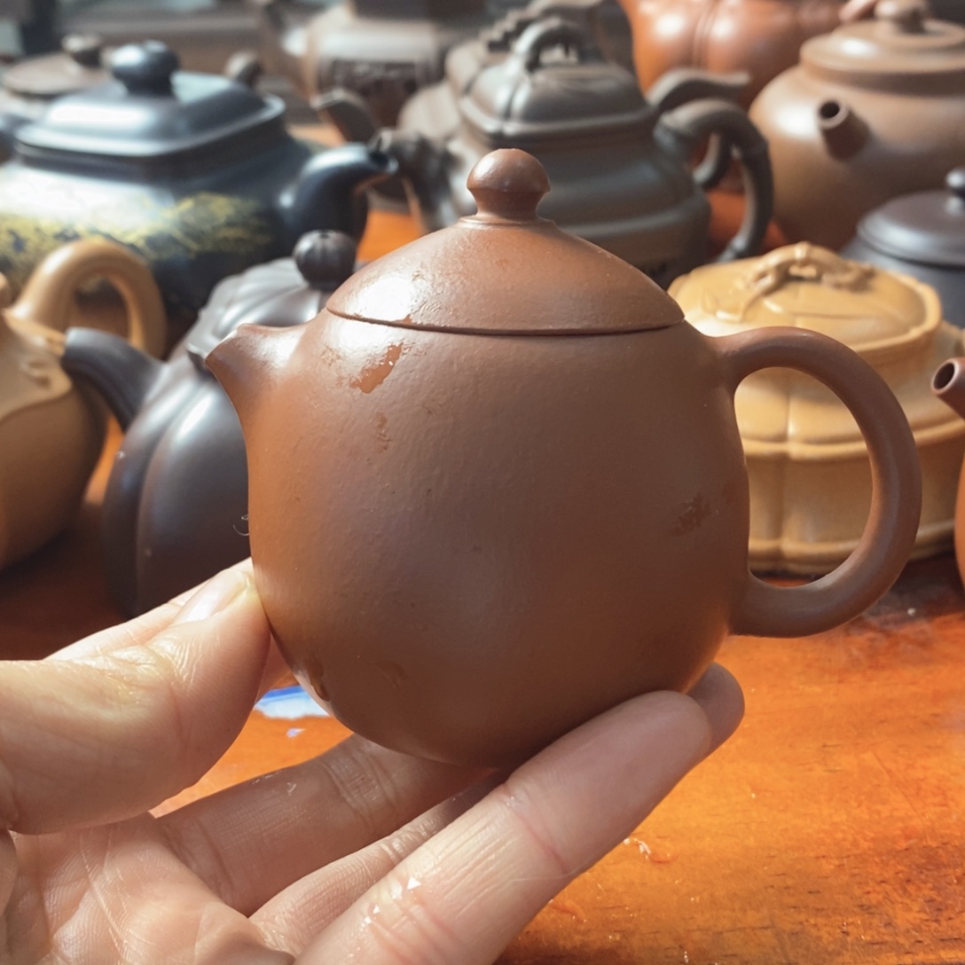 紫砂茶壶原矿紫砂