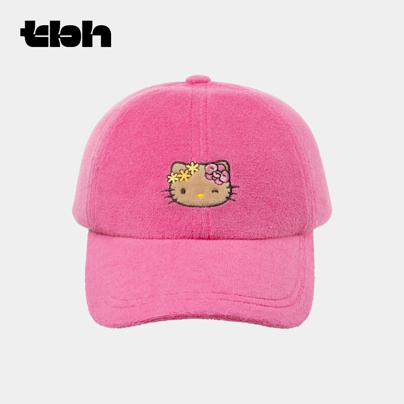 tbh野兽派家居Hello Kitty毛巾帽棒球帽休闲户外遮阳帽礼物