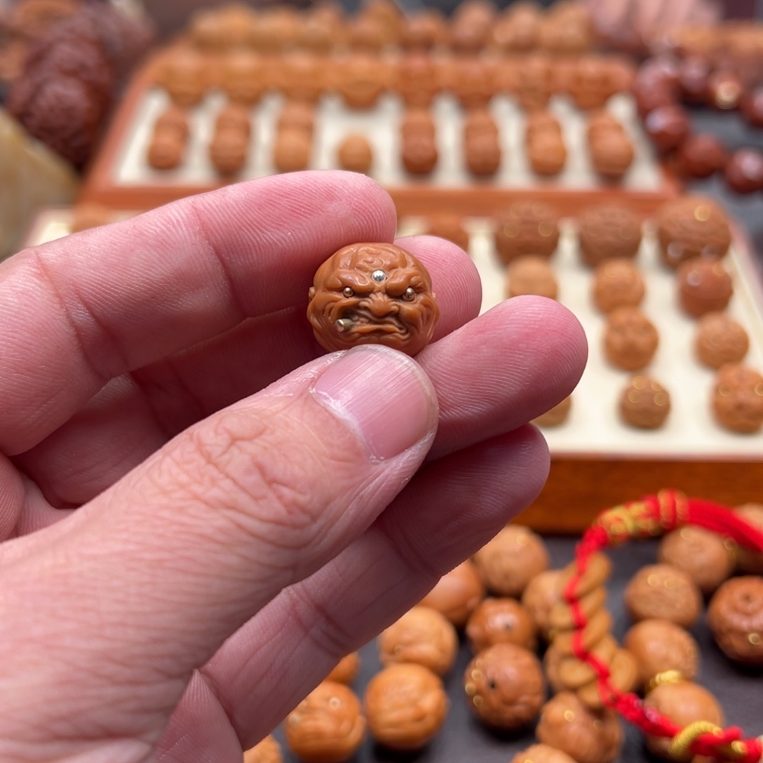 1.7尺寸镶嵌款火焰烟鬼恶僧