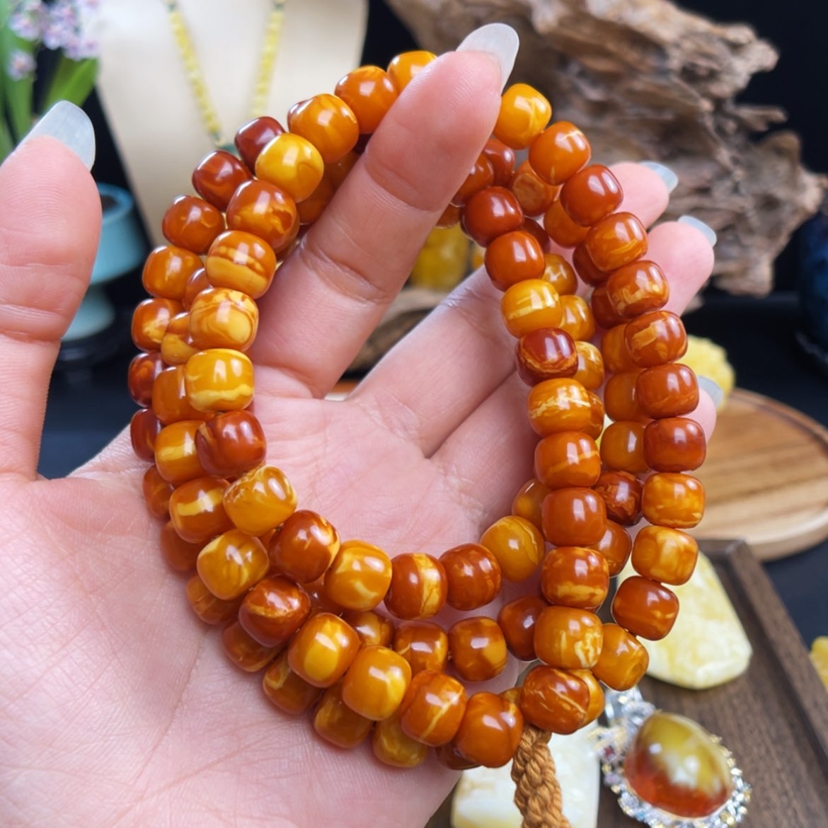 【闪购商品】琥珀珠宝奇石未镶嵌晓*
