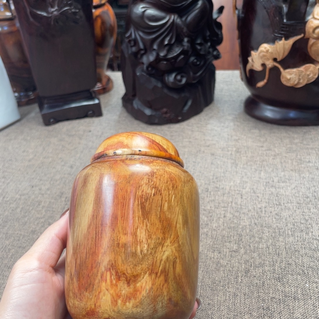 黄花梨/降香黄檀新料罐子