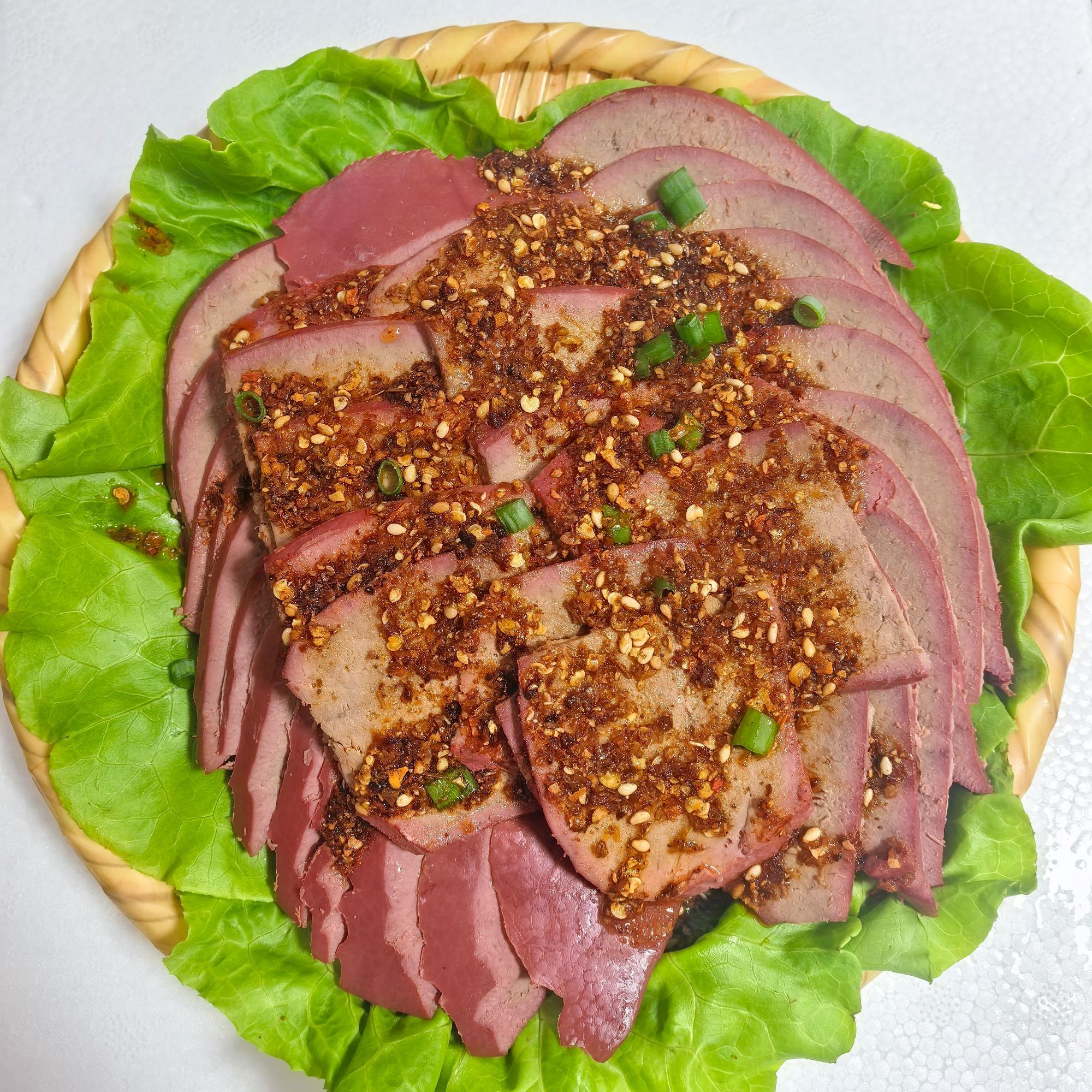 卤味五香猪肝熟食开袋即食可凉拌可炒210克 拍一发三