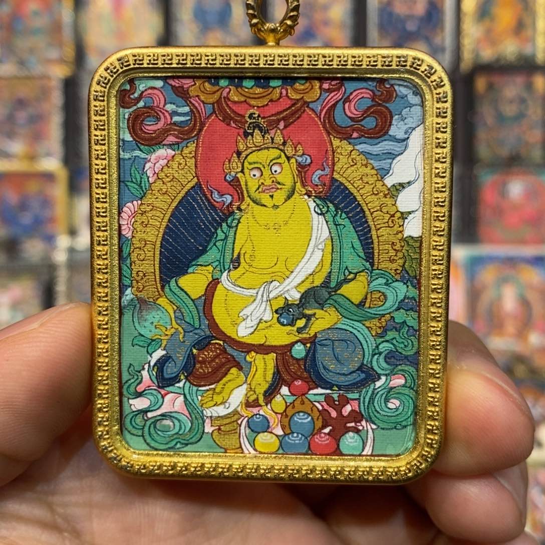 吊坠开播特惠黄财唐卡