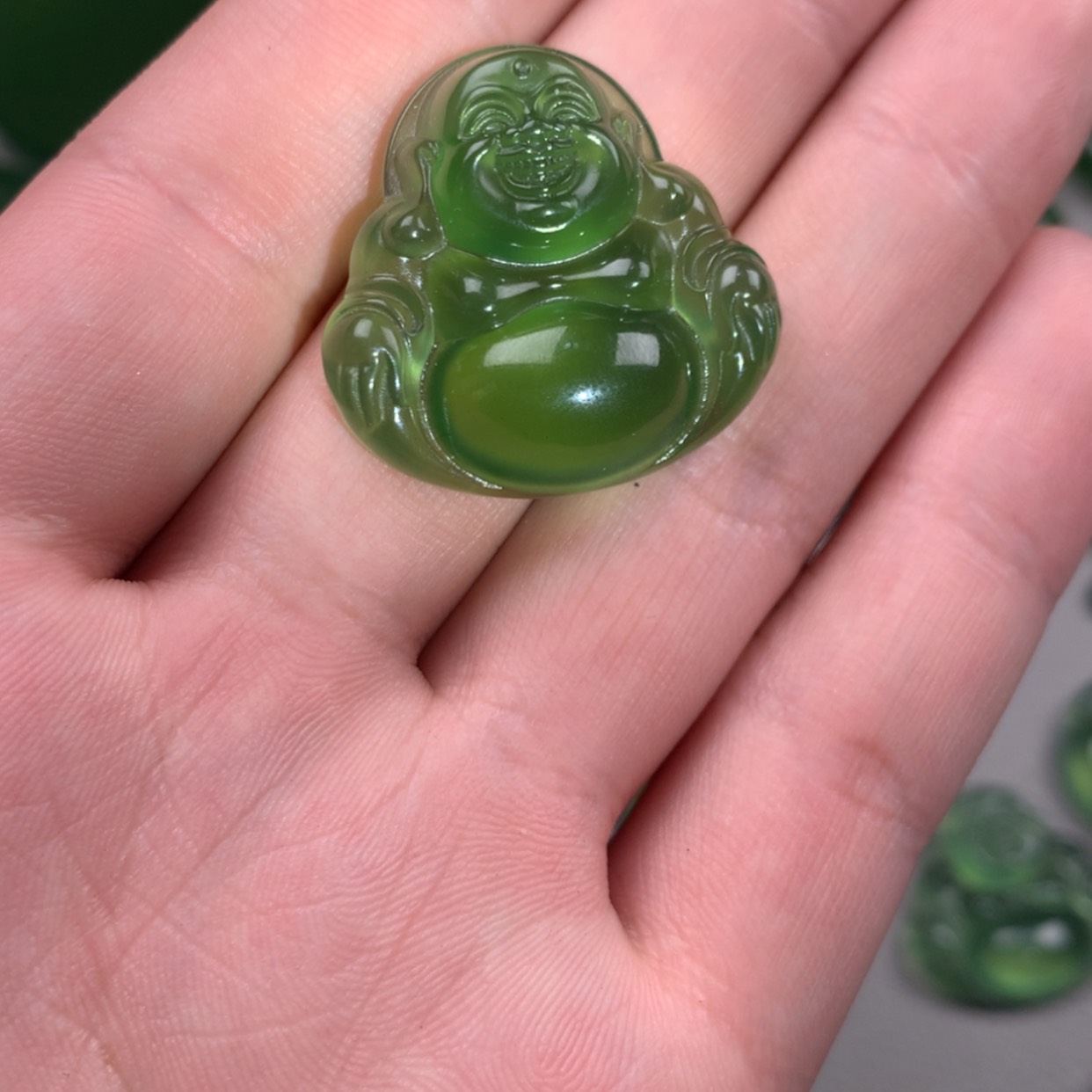 【闪购商品】蛇纹石玉岫玉未镶嵌