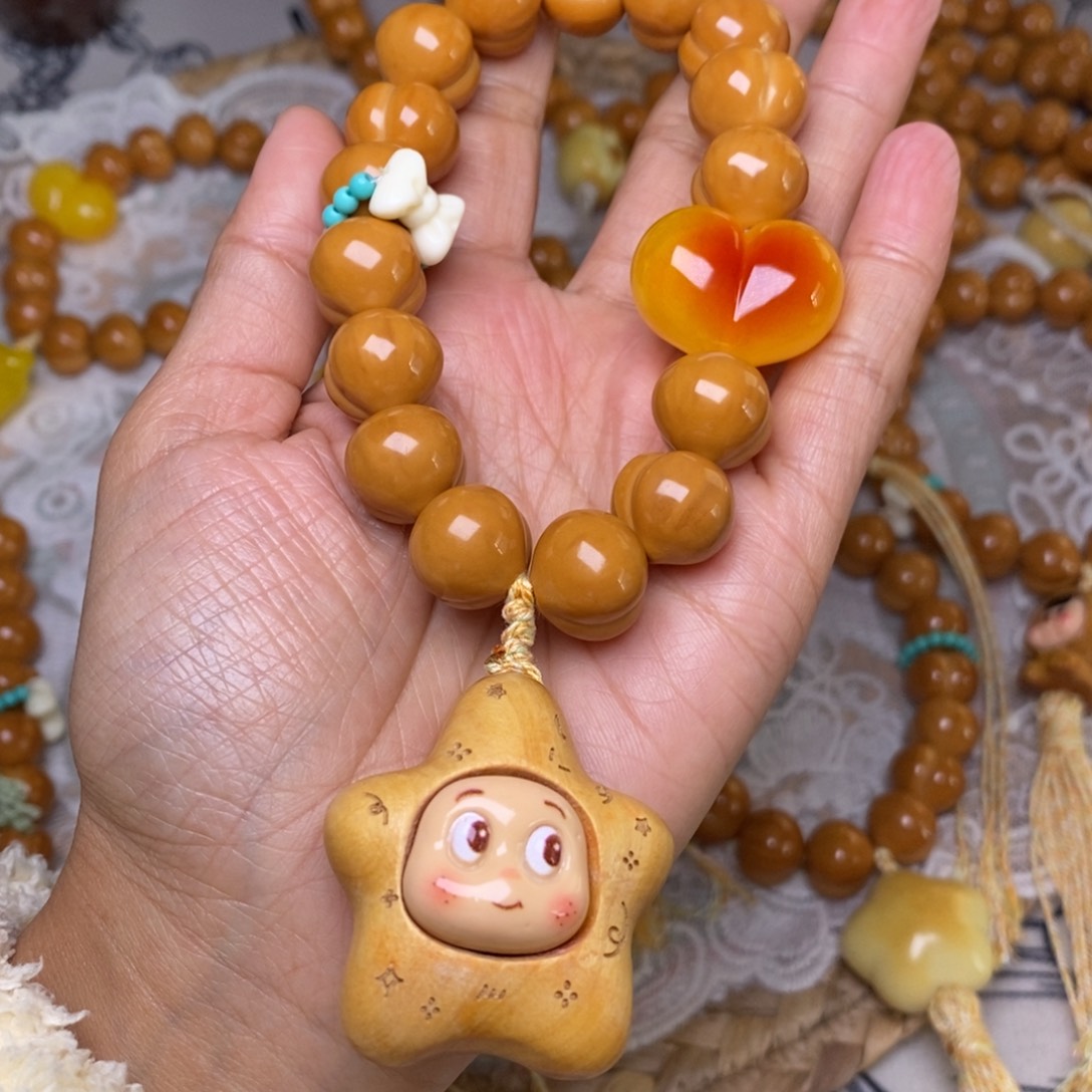 吊坠猴头核桃屁桃15加