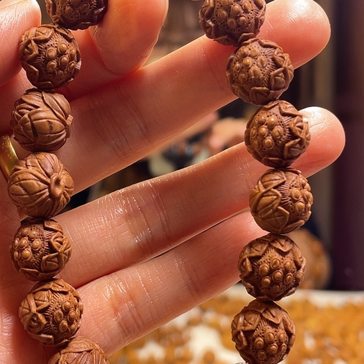 手串/手链橄榄核龙纹桃核