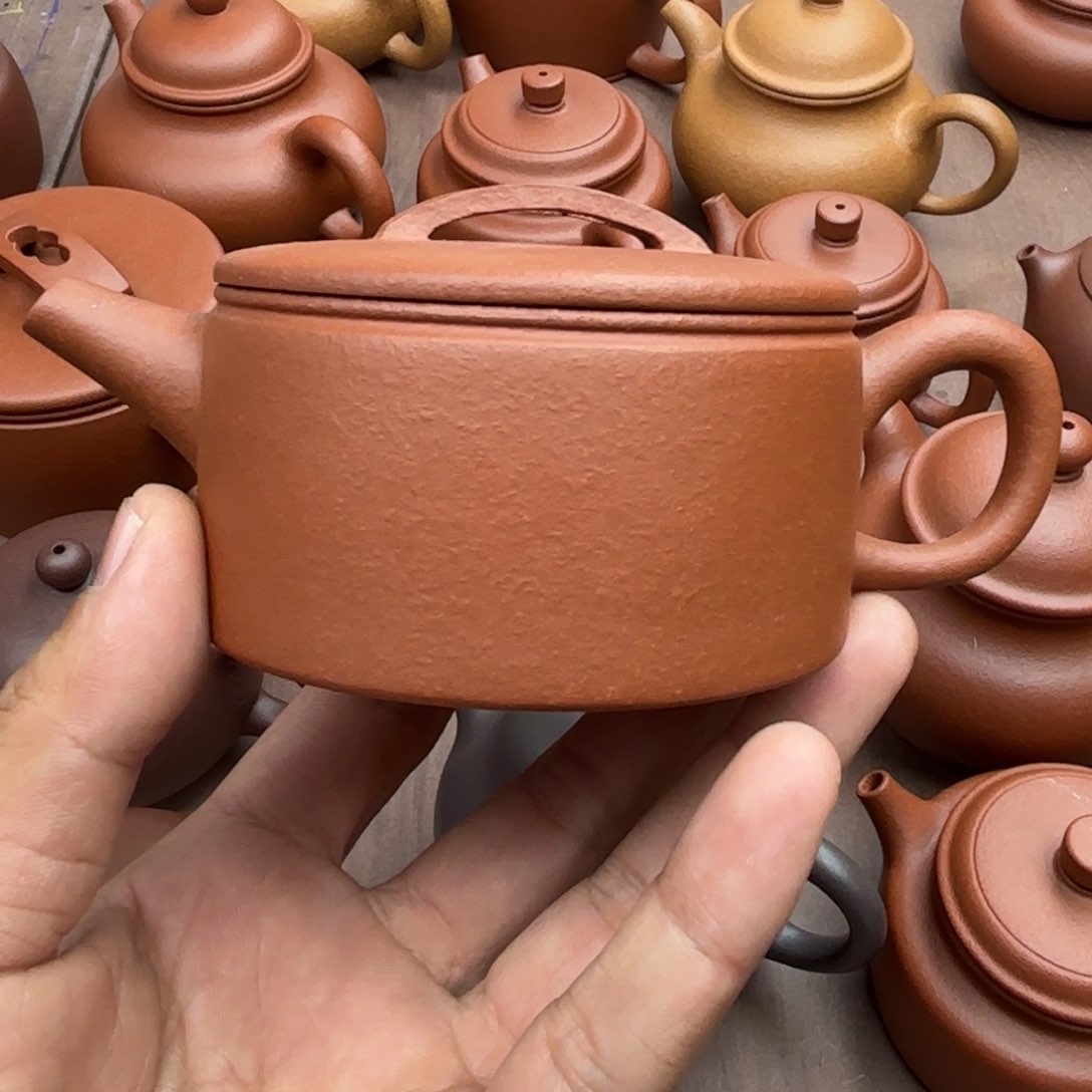 紫砂茶壶汉瓦壶微瑕150