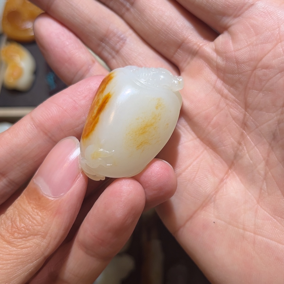 未镶嵌和田玉挂件六*