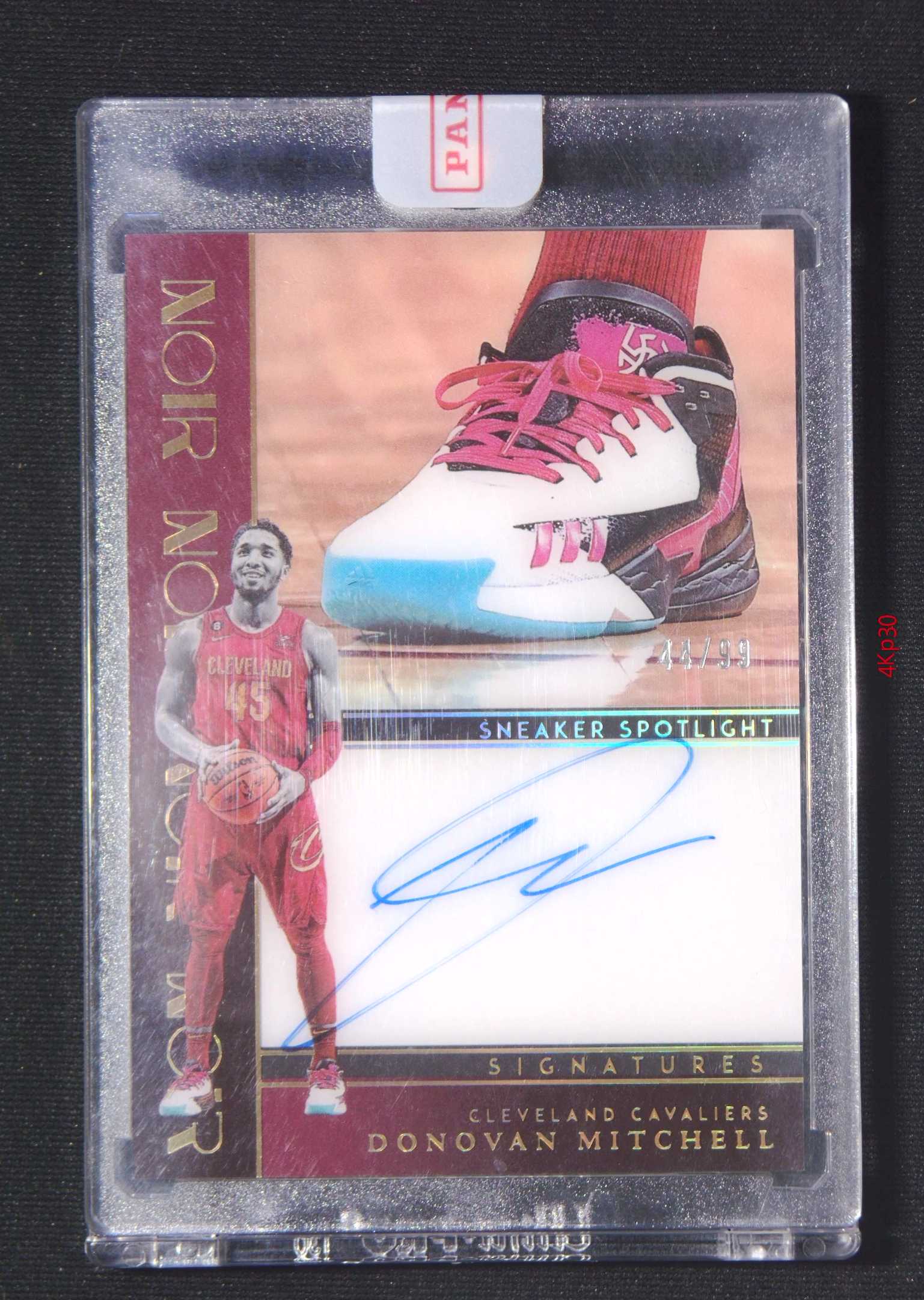 【直播开价】米切尔 99编 帕尼尼NBA国宝手提亲笔签名球星卡 