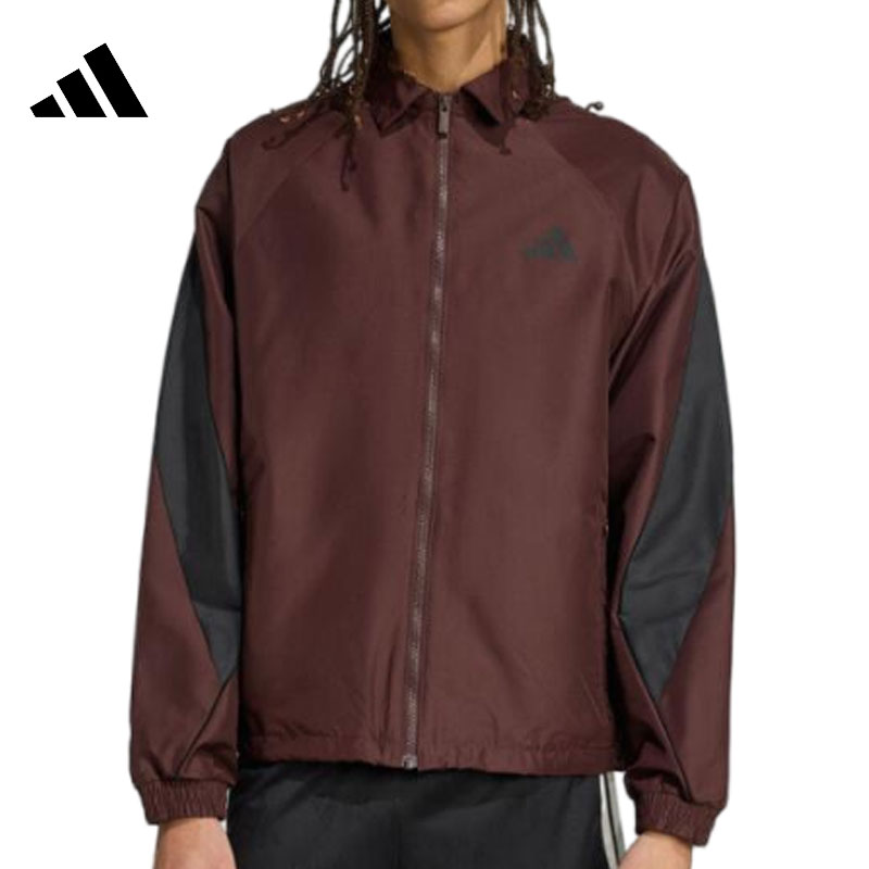 adidas阿迪达斯男子M STA SEAS TT流光风梭织无帽外套KB7621