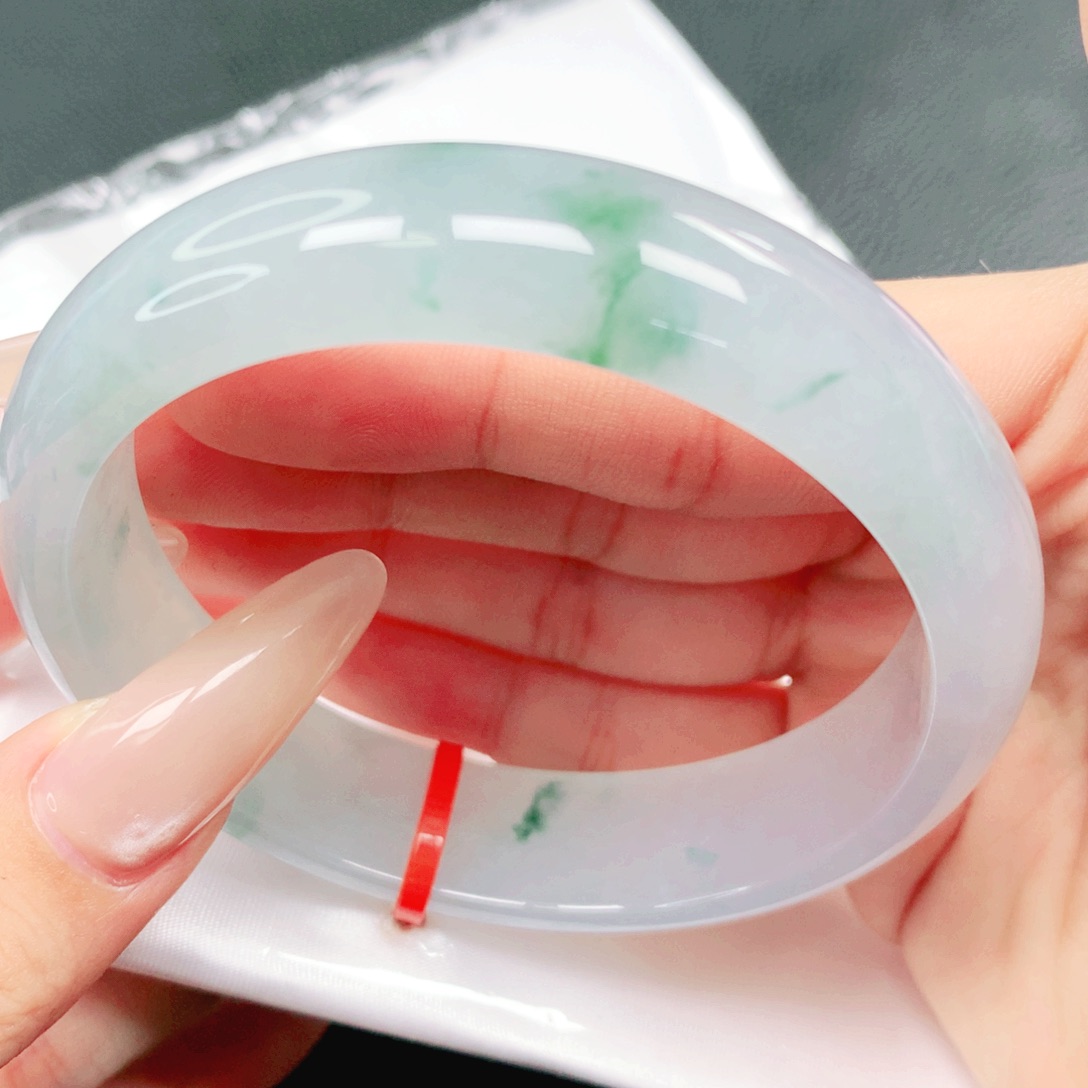 翡翠未镶嵌手镯60