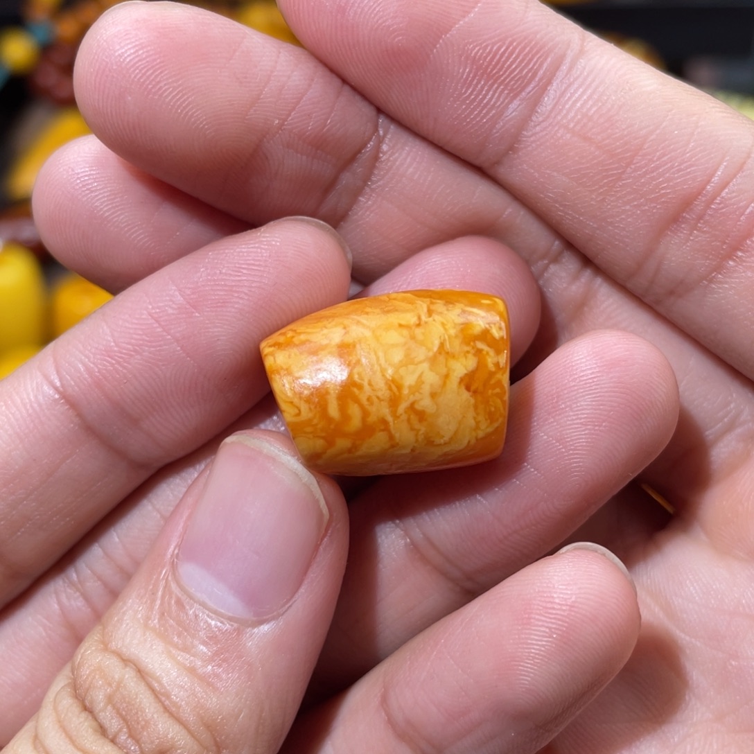 蜜蜡未镶嵌裸石直径16