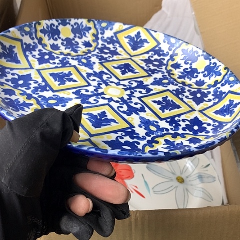 盘陶瓷制品满25拼单发货默认微瑕