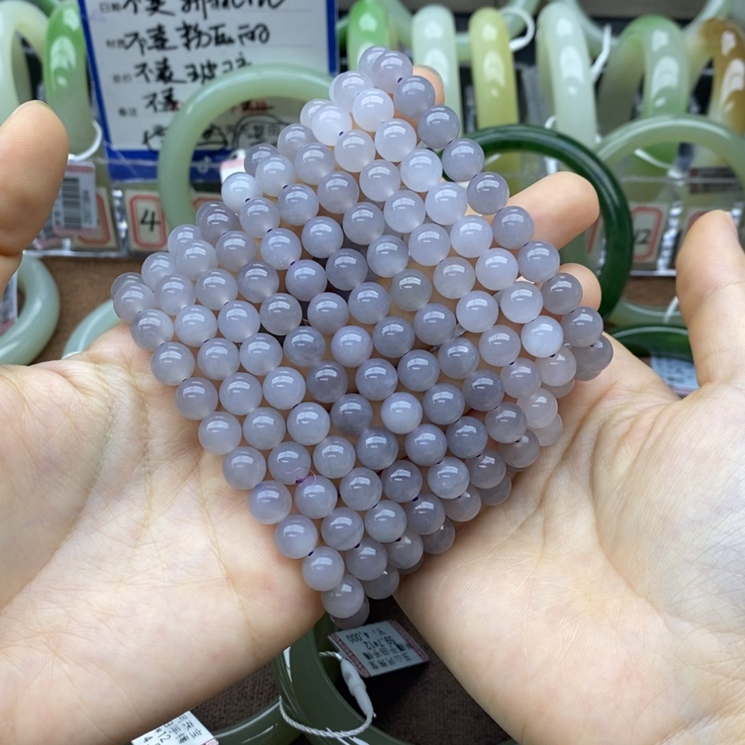 手串未镶嵌和田玉卡8