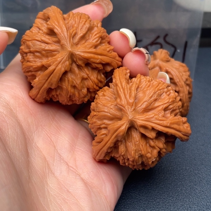 行***吊坠文玩核桃白狮子