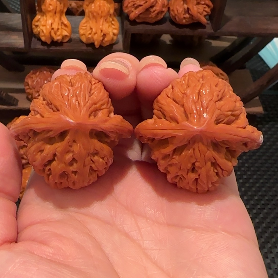 桃核把件迷你粗筋38精品901