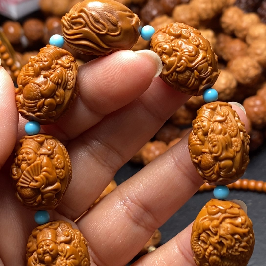 猴头核桃手串橄榄