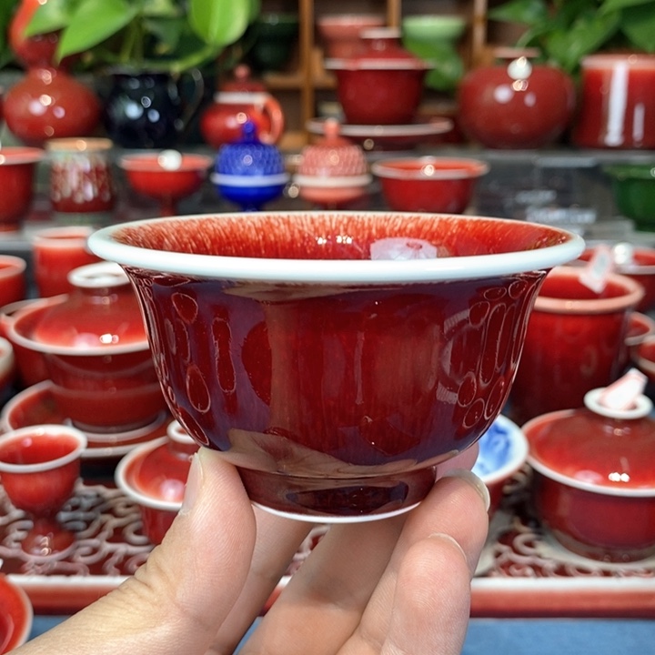 张*涛手工原矿郎红，柴窑窑宝