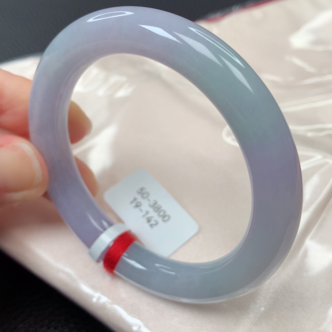 【闪购商品】翡翠手镯未镶嵌39号圆条19142-50