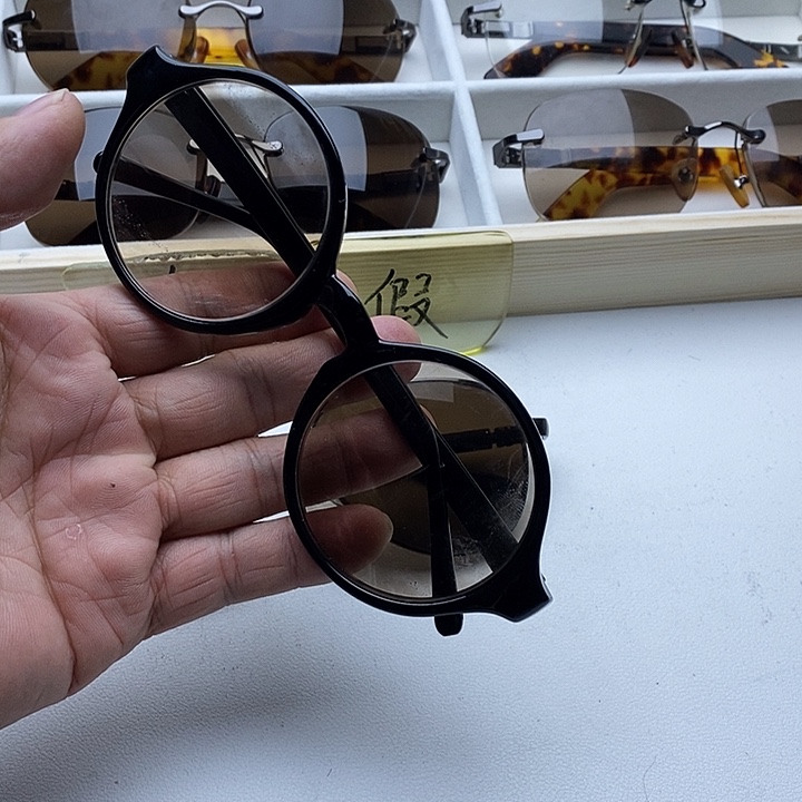 全框款水晶水晶眼镜清凉护目