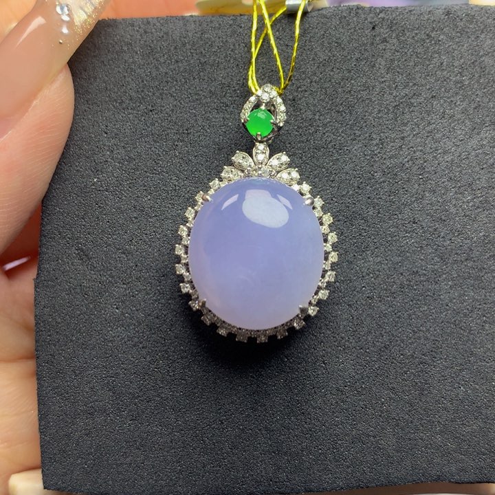 翡翠手链18K金镶嵌翡翠