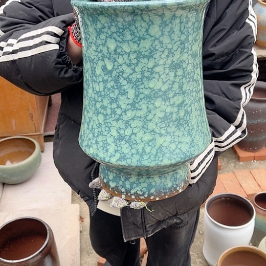 紫砂花盆高度30口径20