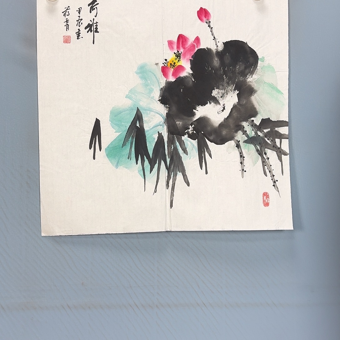 国画691 牡丹一如您的脸颊
