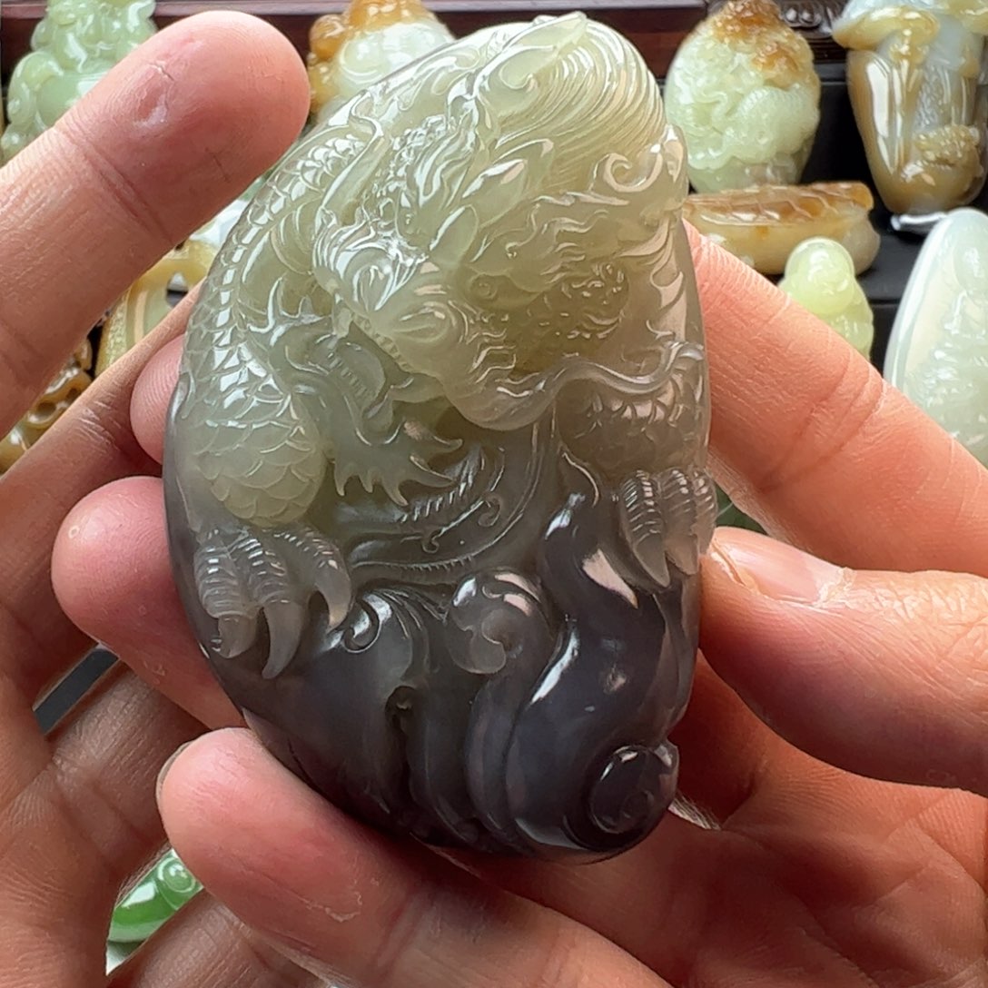 和田玉挂件未镶嵌