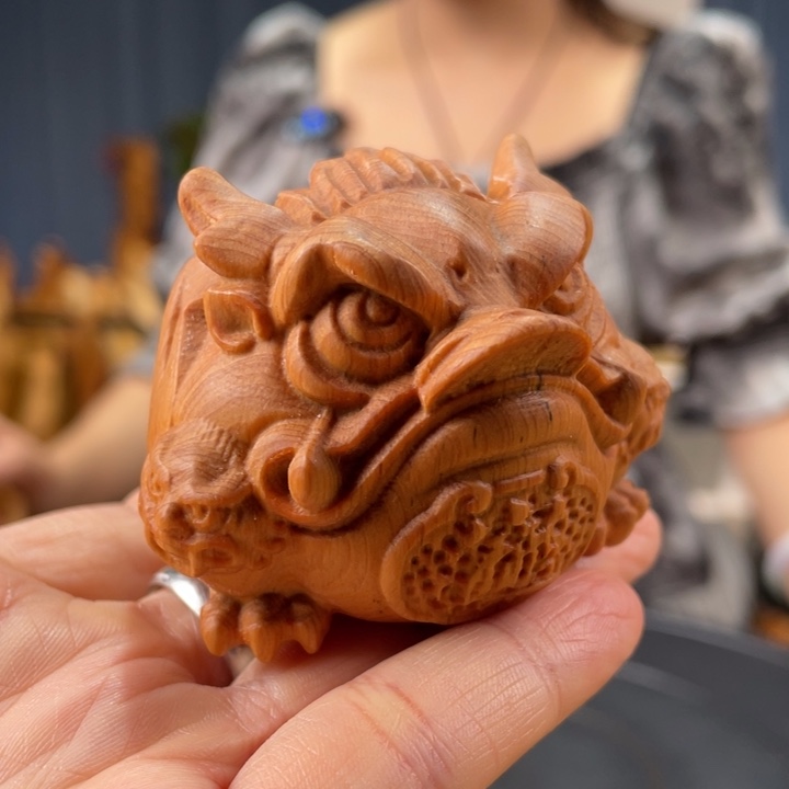 柏木（崖柏）手把件