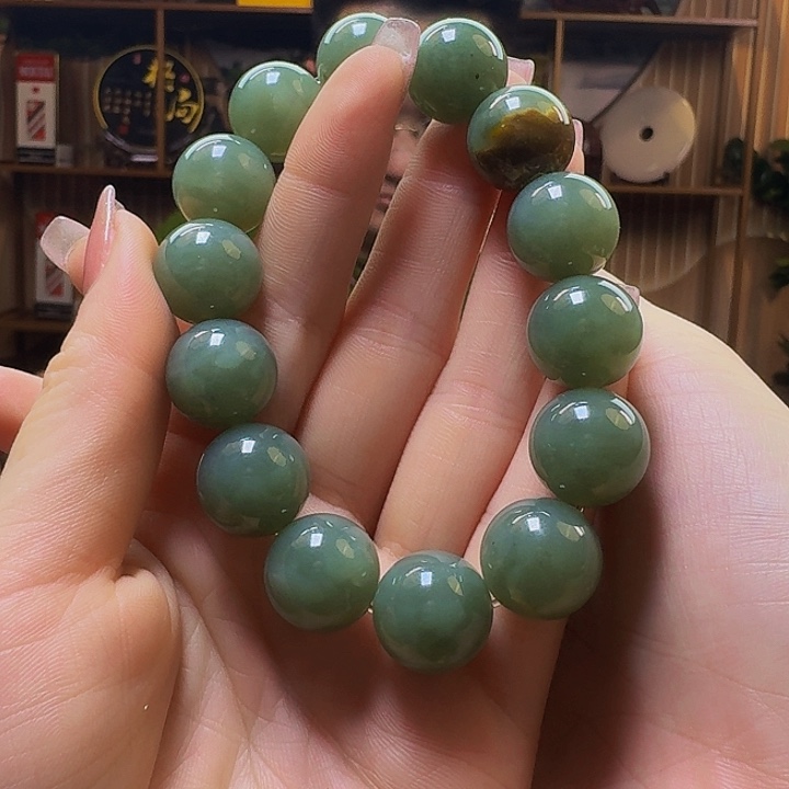 和田玉手串未镶嵌