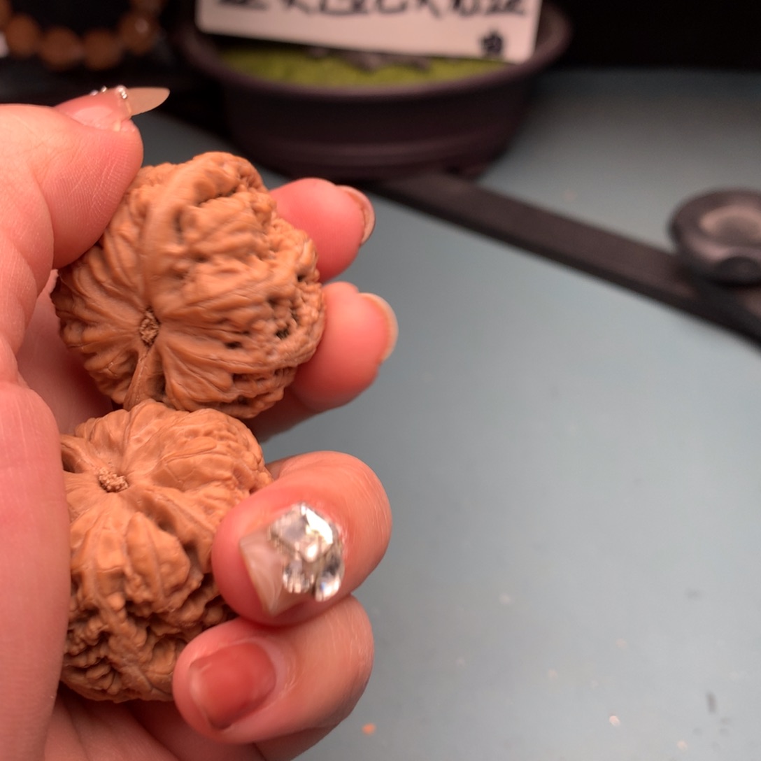 文玩核桃把件全品粗筋4041