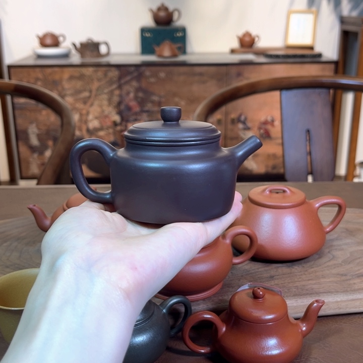茶壶紫砂150cc 特价福利品