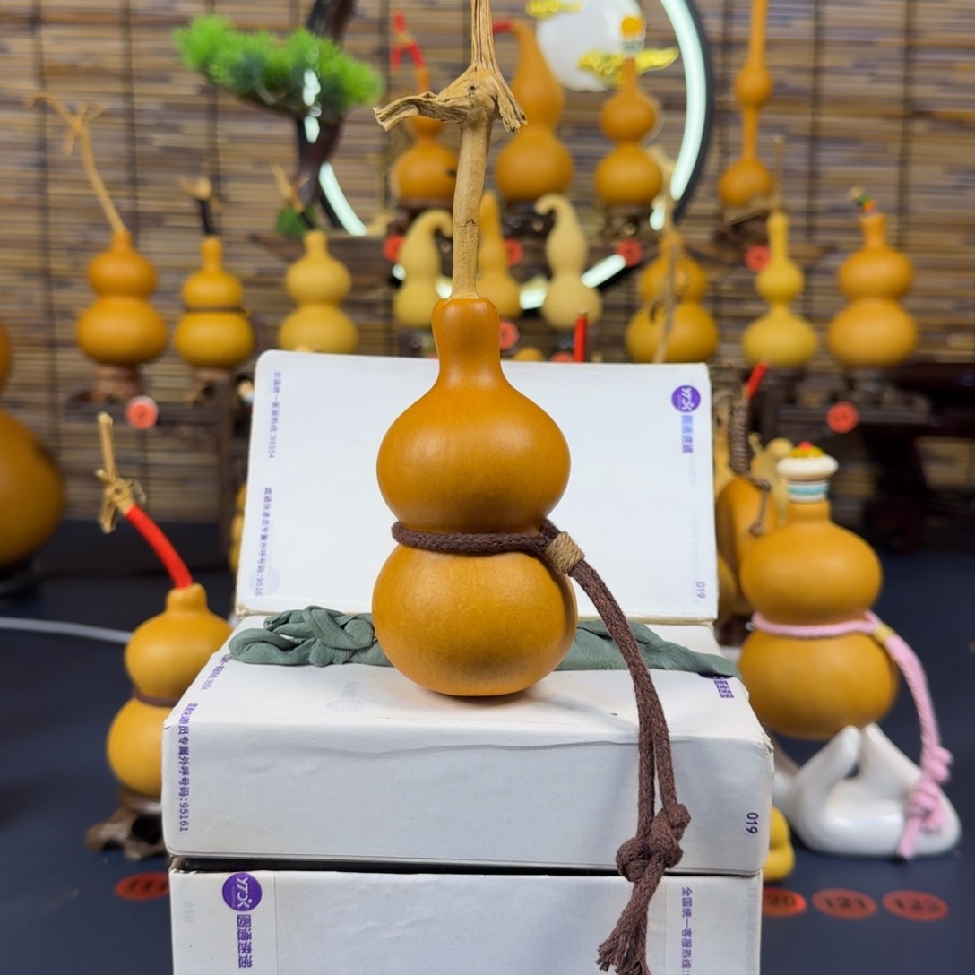 文玩葫芦老皮宫廷八宝葫芦