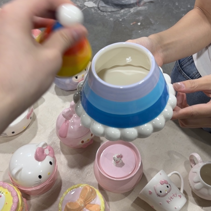 高温陶瓷釉下彩餐具